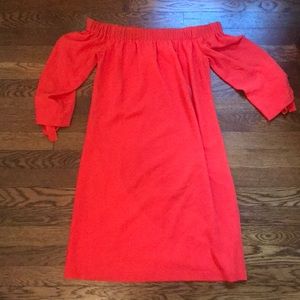Vince Camuto strapless orange dress SIZE 6